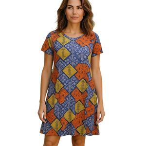 Lularoe Carly MIDI Hi Lo Hem Dress Size XXS